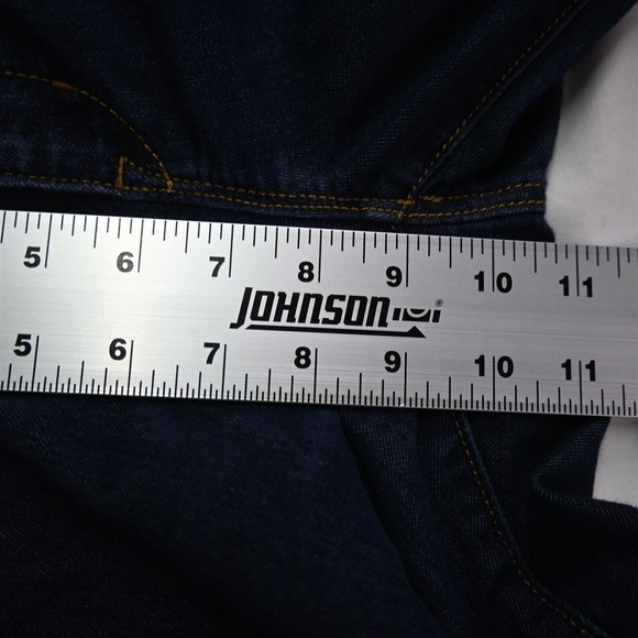 LOFT 31 / 12 Modern Skinny Ankle Dark Wash Stretch Denim Womens Jeans - Picture 3 of 9